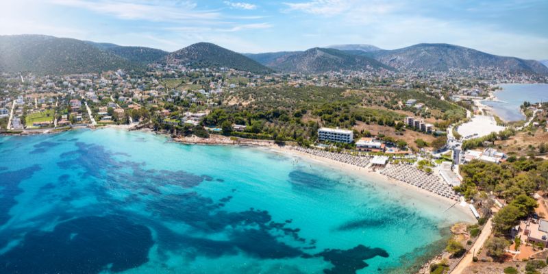 avlaki plage kassiopi