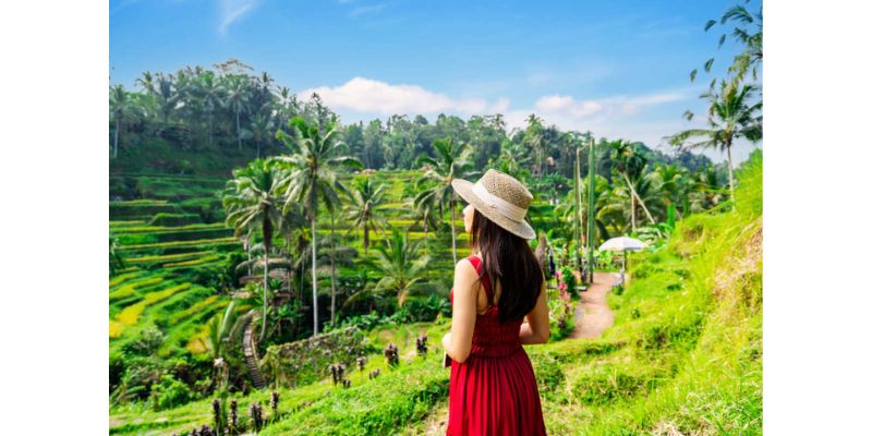 femme à bali