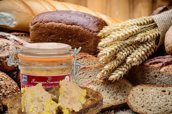 pain et foie gras