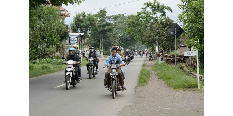 route à bali