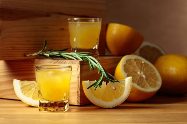 verre de limoncello