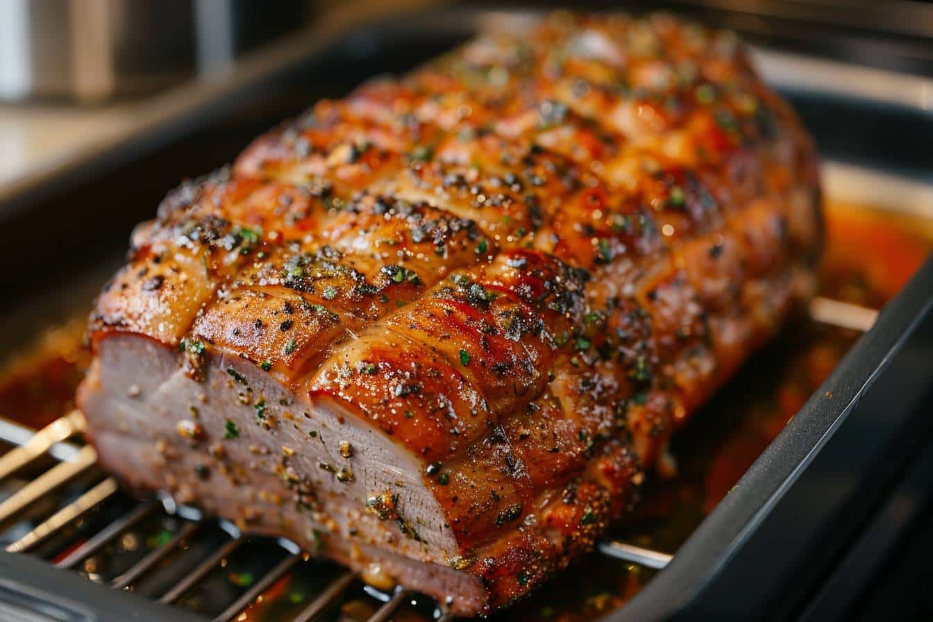 roti de porc air fryer