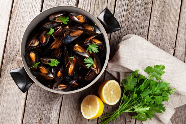 assiette de moules